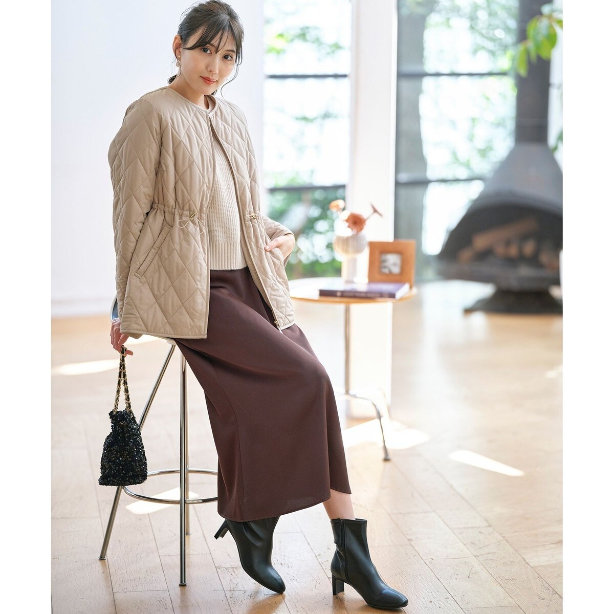 撥水】キルティングジップ アウター | エニィスィス(ANY SIS) | マルイ