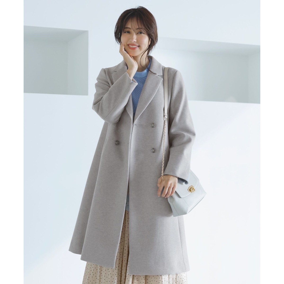 ウールライクノーブルチェスター コート | エニィスィス(ANY SIS