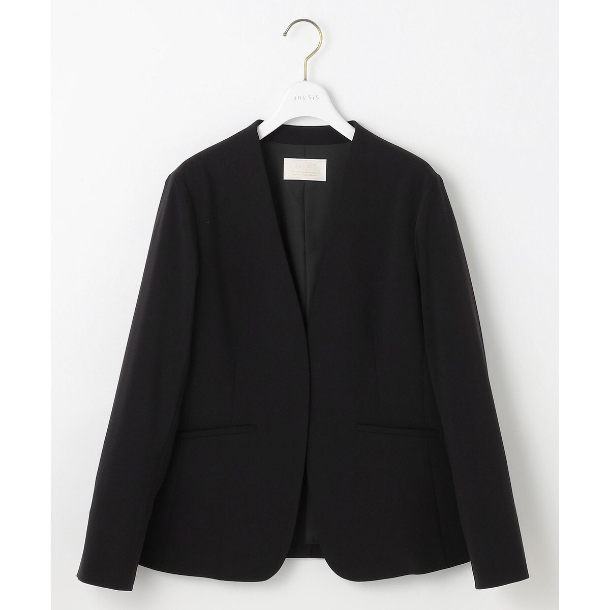 【えり 様】 スピックアンドスパン24SS ドライダブルクロスジャケット Spick & Span｜《追加》ドライダブルクロスVカラージャケット