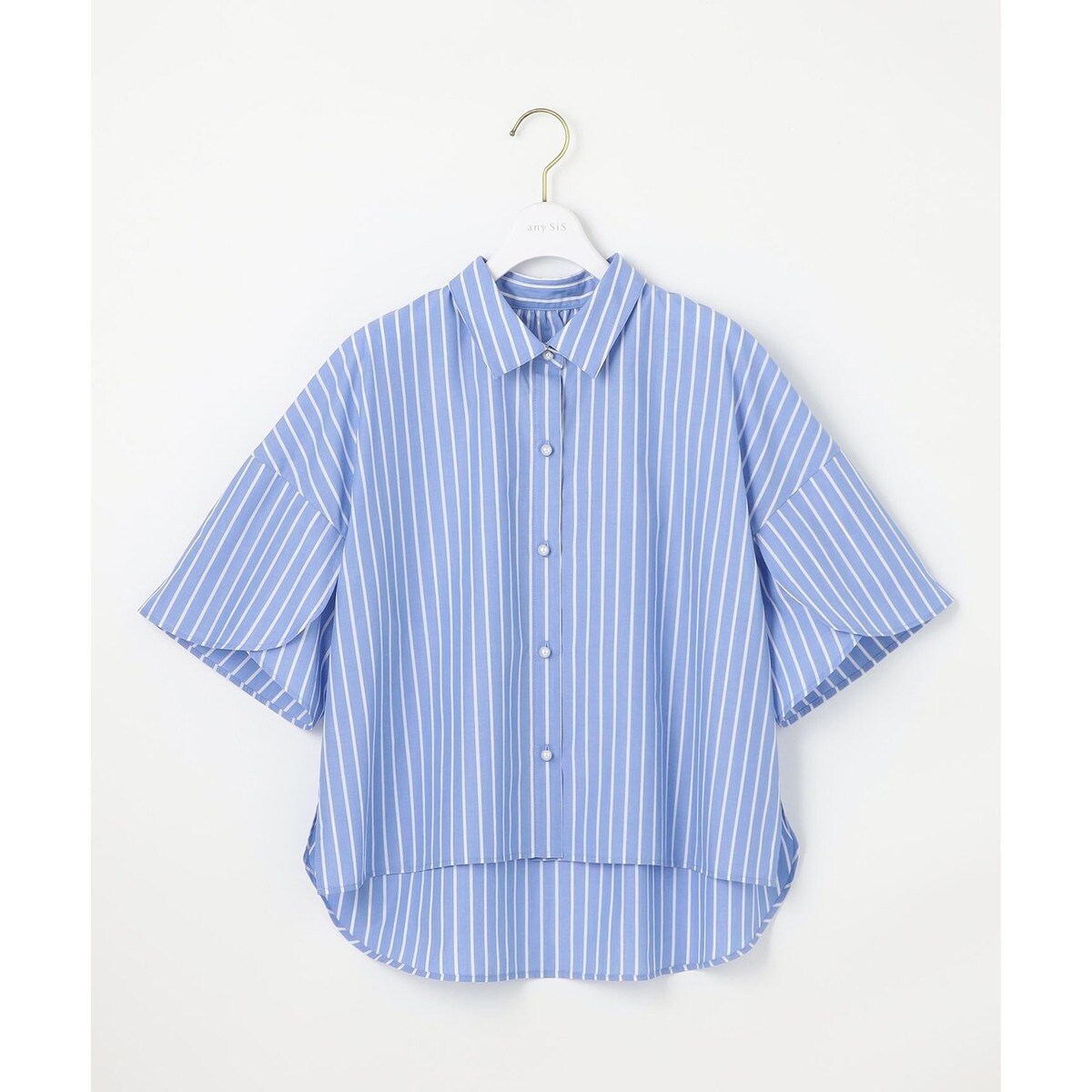 洗える】ペタルスリーブ シャツ | エニィスィス(ANY SIS 洗える】ペタルスリーブ シャツ | エニィスィス(ANY SIS