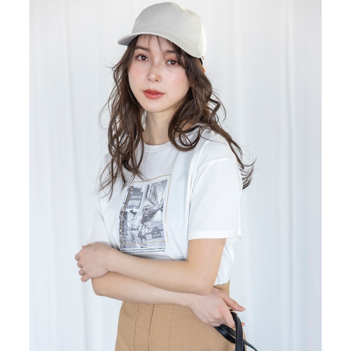LAURA ASHLEY / ローラ アシュレイ 【洗える】裏起毛メローエッジハイネックリブTシャツ 洗える】裏起毛メローエッジハイネックリブTシャツ | ローラ