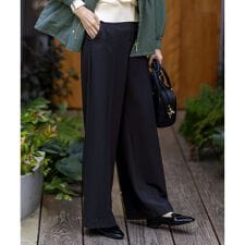 ビューティサーモ2WAYストレッチ ワイドパンツ