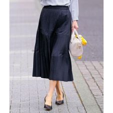 プリーツ切替 スカート