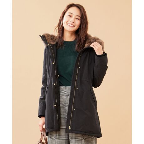 2WAY】ファーフードハイクオリティ ダウン | エニィスィス(any SiS  