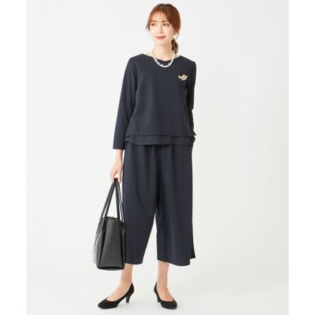洗える】ジョーゼットジャージー セットアップ | エニィスィス(any SiS  