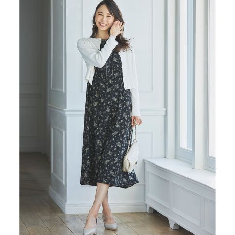 洗える】ミモザプリント ワンピース | エニィスィス(any SiS) | マルイ  