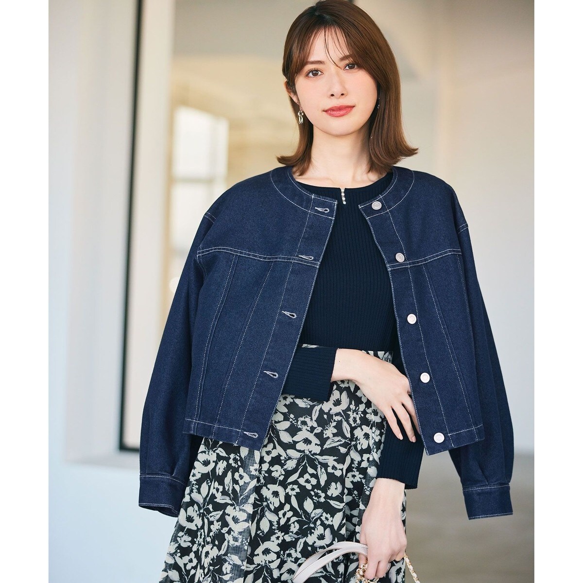 洗える】ノーカラーショート Gジャン | エニィスィス(ANY SIS