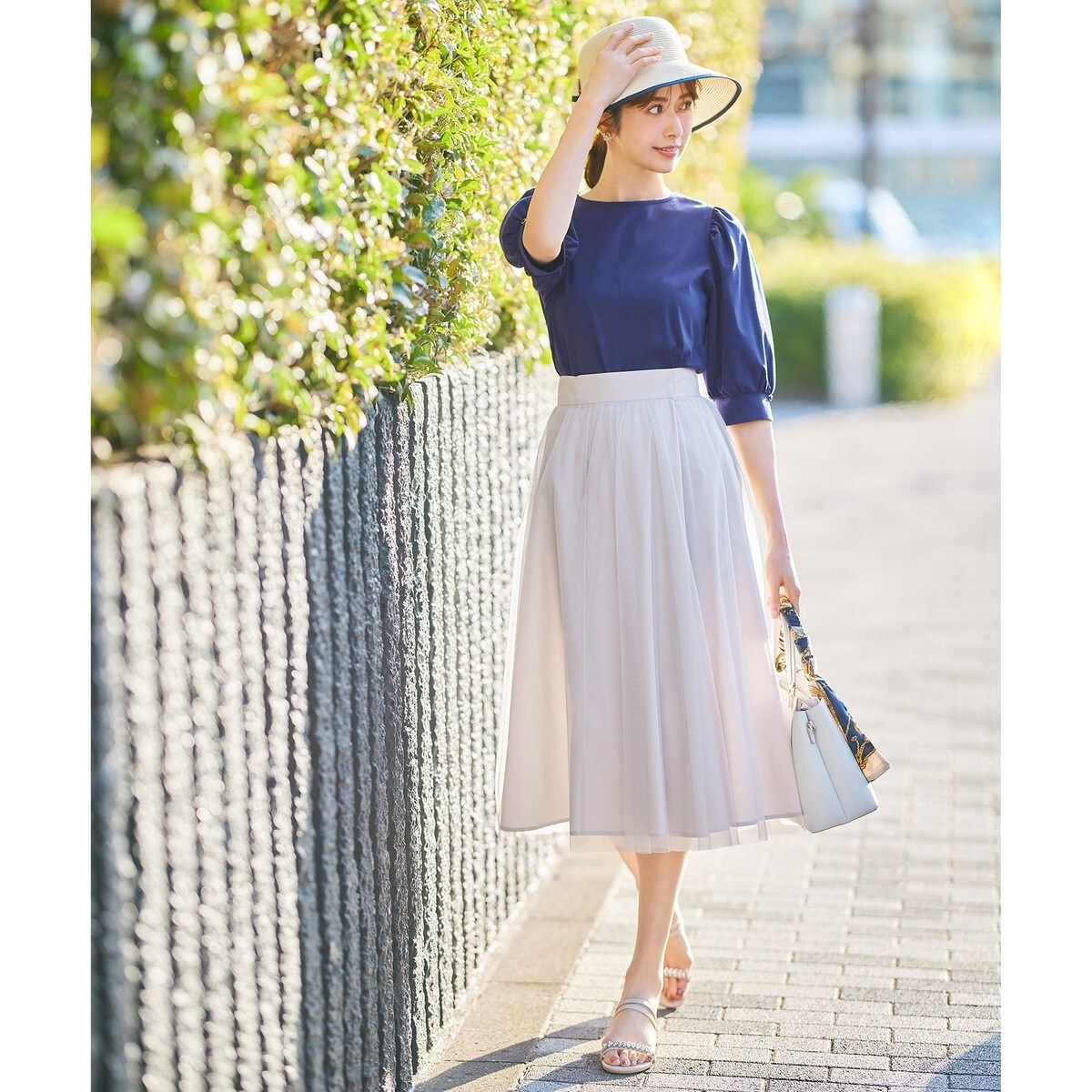 2WAY】ライトチュールリバーシブル スカート | エニィスィス(ANY SIS