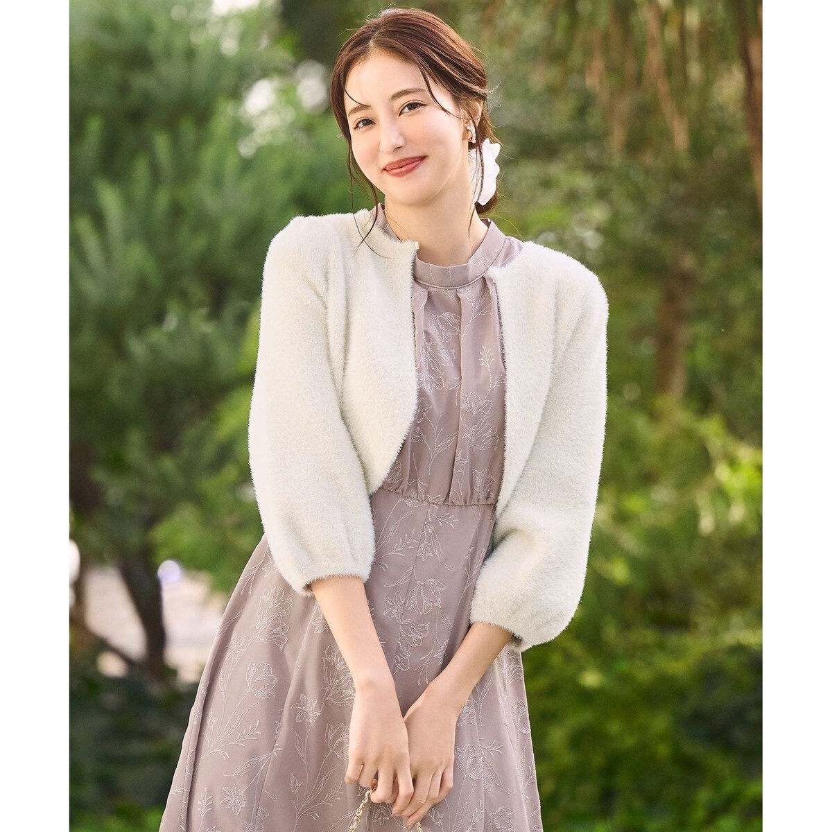 アル・ディ・ラ（AL DI LA）/【洗える】V開きニットカーデ 洗えるVネックカラーニット | アル・ディ・ラ(AL DI LA) | マルイ