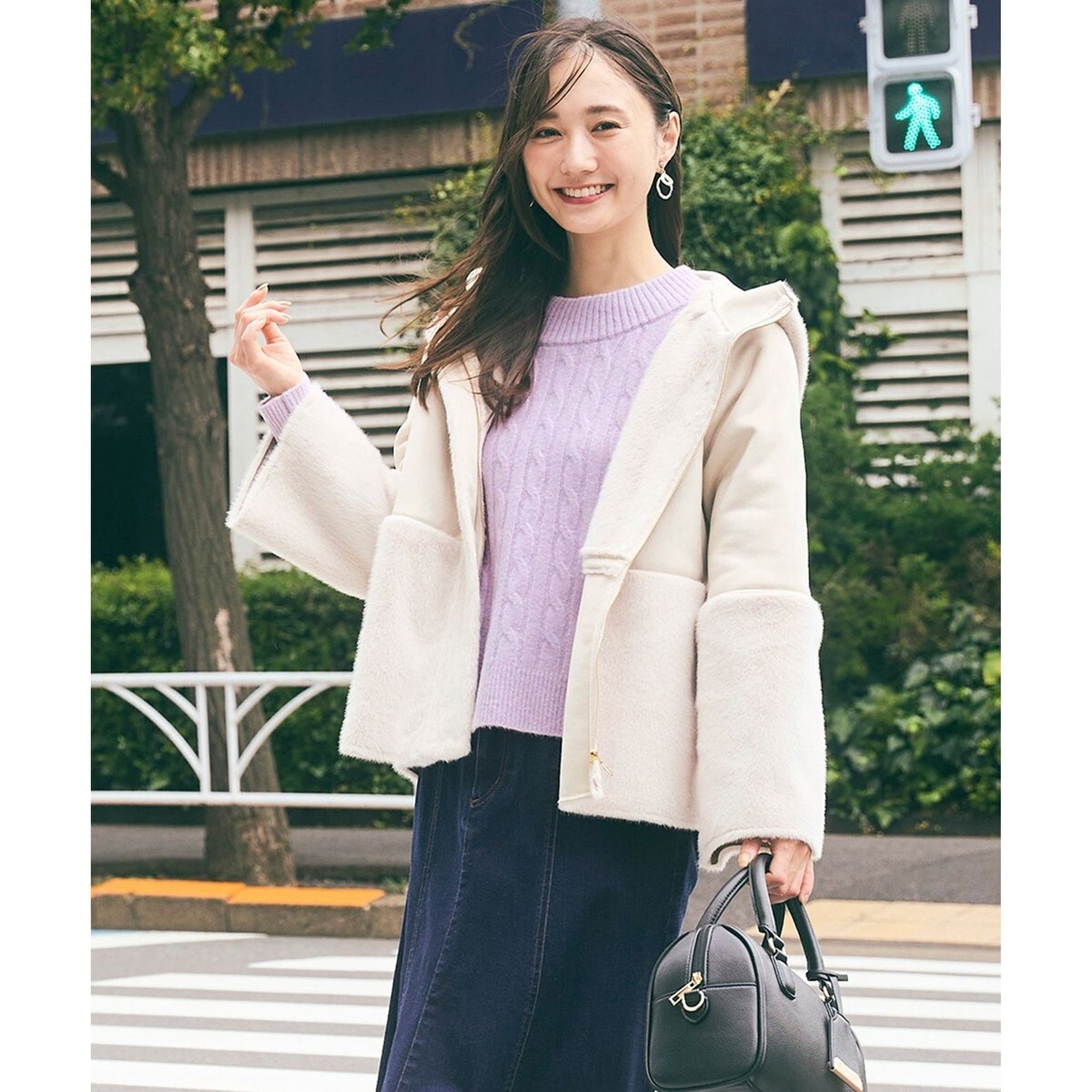 any sis ムートン　コート Luxuryフェイクムートン コート | エニィスィス(ANY SIS