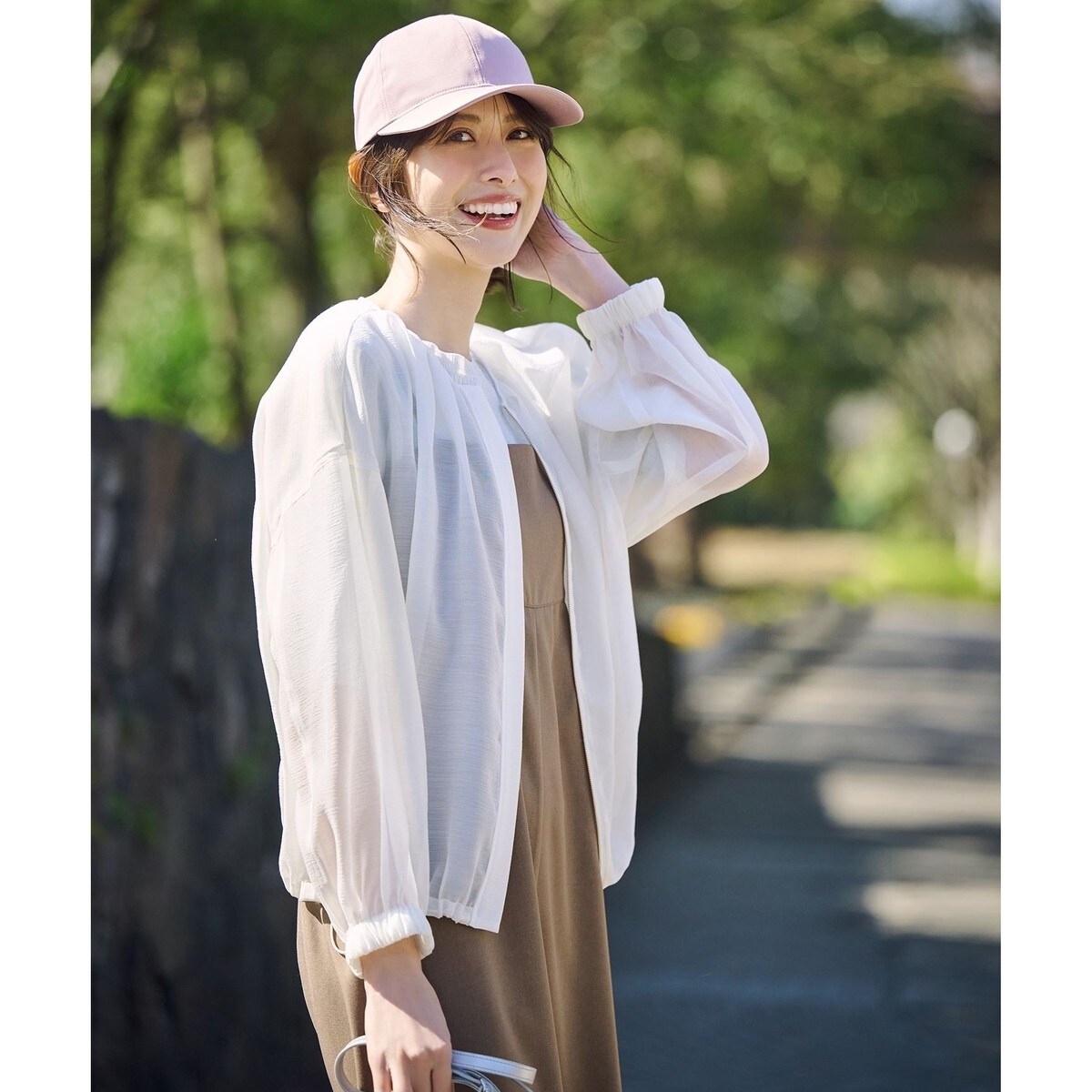 新品☆ any SiS 【撥水/花粉対策】2WAYフーディー ブルゾン 撥水/花粉対策】2WAYフーディー ブルゾン | エニィスィス(ANY SIS