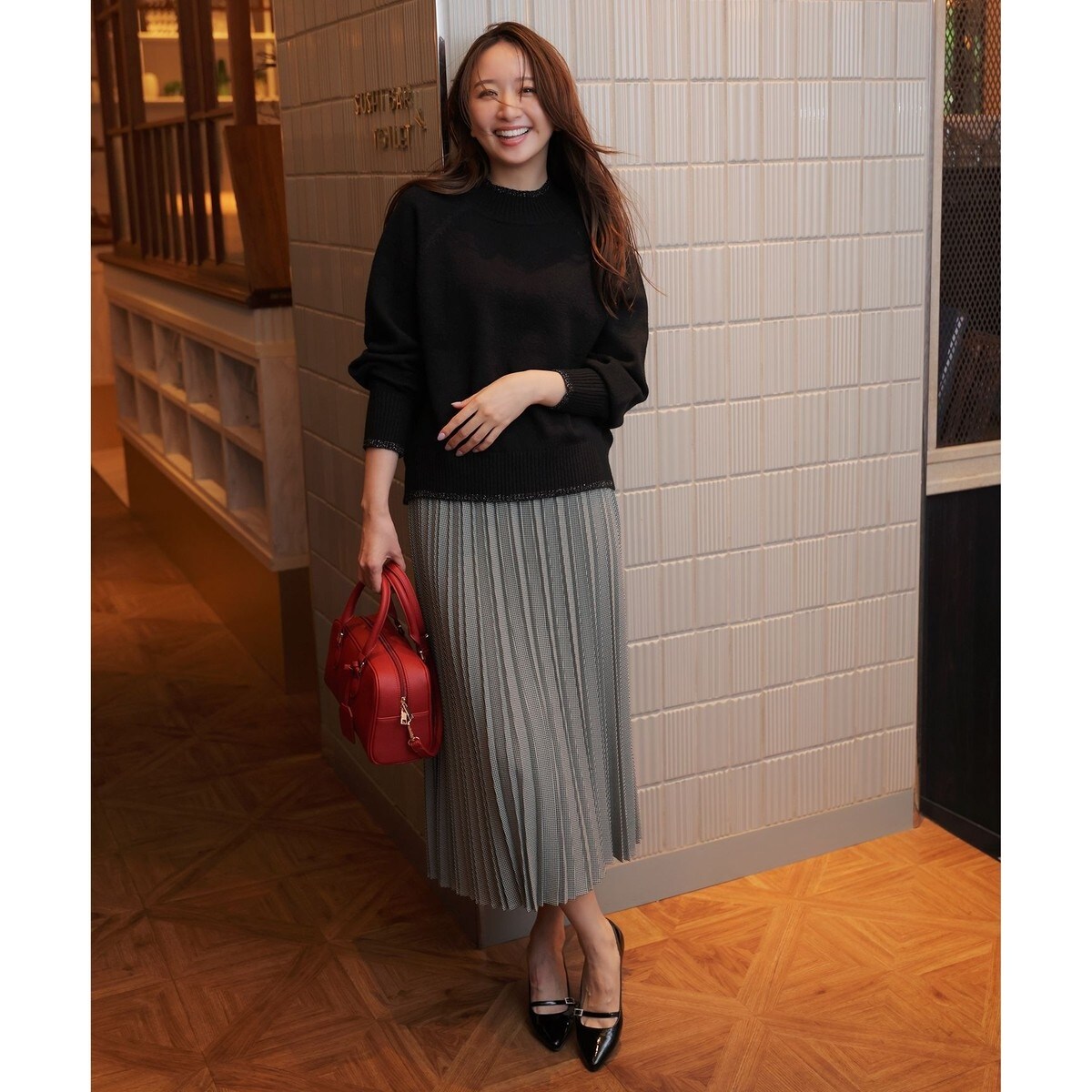 BAILA12月号掲載・貴島明日香さんコラボ】ドッキングビスチェ