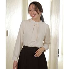 エニィスィス(ANY SIS)の【4WAY・裏起毛】エニポカ ボウタイ ブラウス