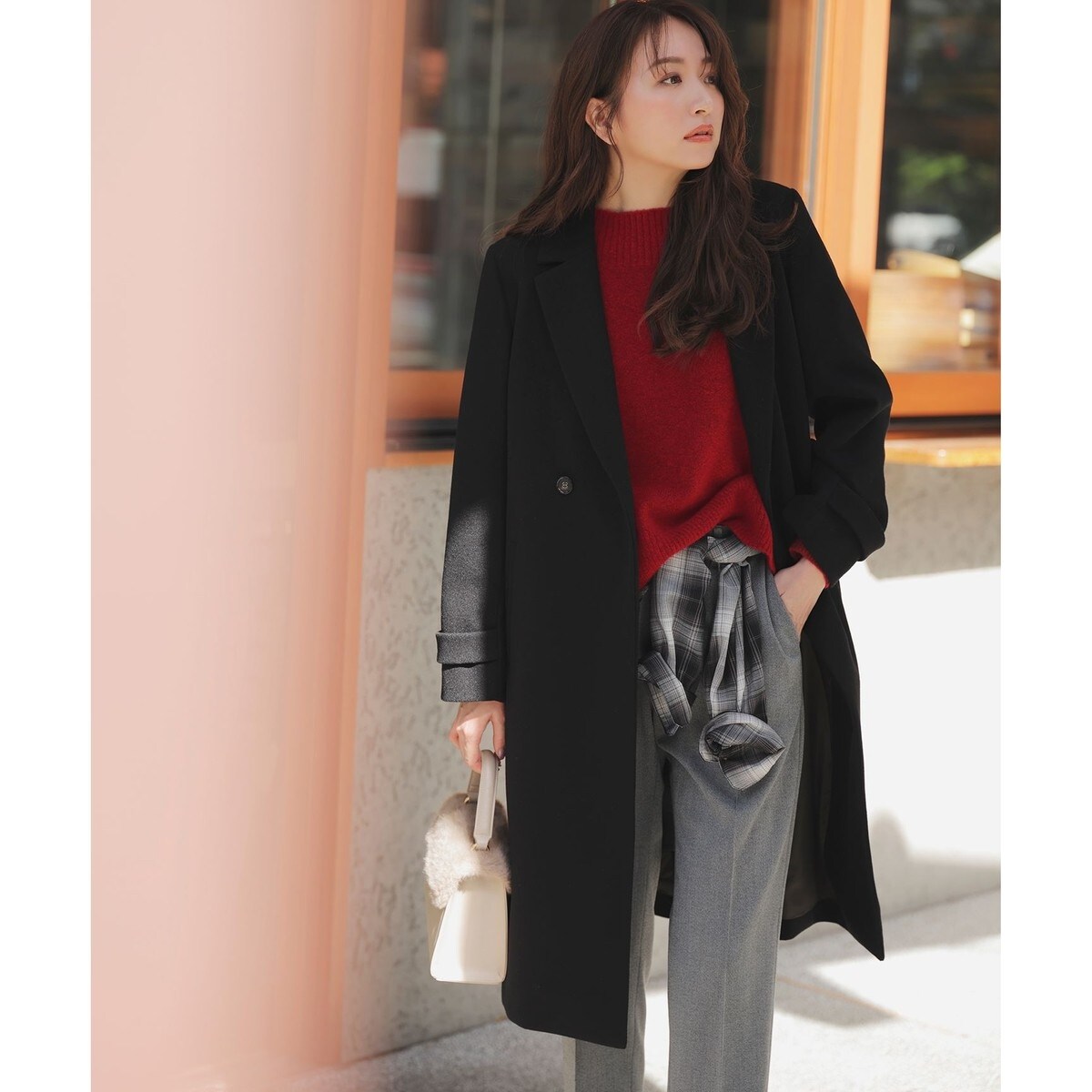 KICS DOCUMENT ロングコート　チェスターコート KICS DOCUMENT ロングコート チェスターコート KICS DOCUMENT.（キクス