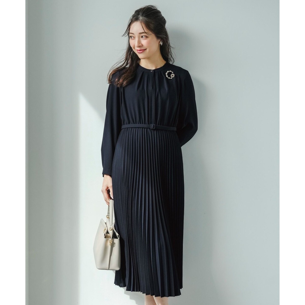 幾何学模様ワンピース | アル・ディ・ラ(AL DI LA) | マルイウェブチャネル