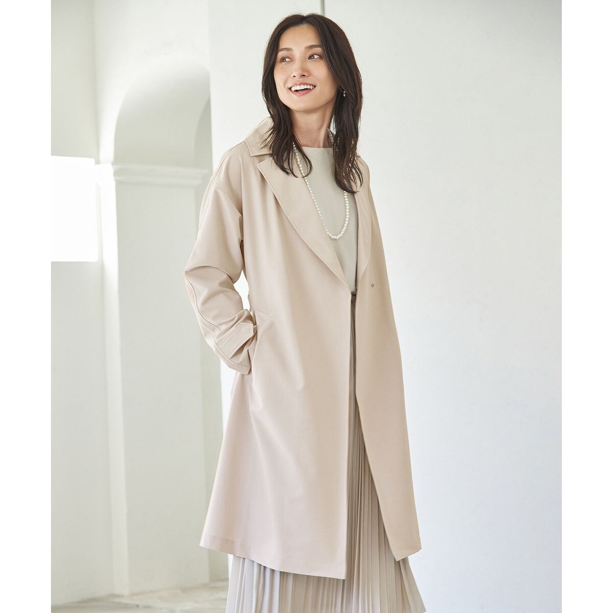 撥水/ストレッチ】超快適トレンチコート | エニィ(ANY) | マルイウェブ