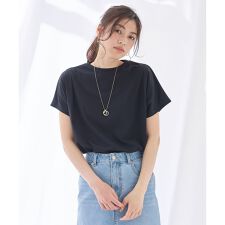 【新色追加/洗濯機可/接触冷感/UVケア】エニィファンクションフレンチスリーブTシャツ