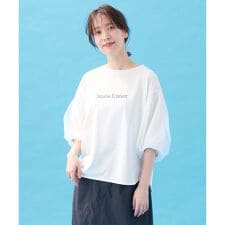 【洗濯機可/接触冷感/UVケア】エニィファンクションバルーンスリーブTシャツ