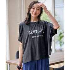 【洗濯機可/接触冷感】シアージョーゼットボクシーロゴＴ