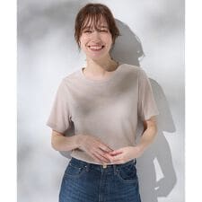 【洗濯機可】ラメテレコTシャツ