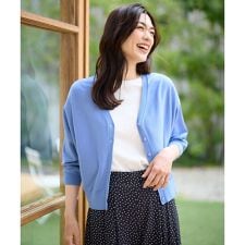 【接触冷感/UVカット/抗菌防臭/手洗い可/アンチピリング】ファンクションカーディガン
