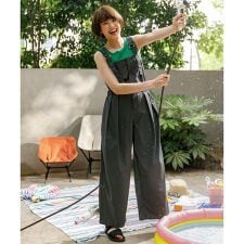 【南明奈さんコラボ】撥水サロペット