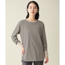 シャツテールロングスリーブＴシャツ