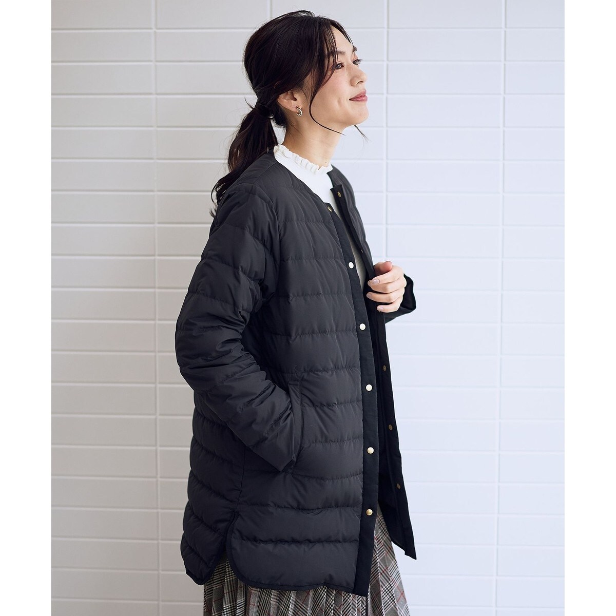大きいサイズ】【極】軽くて暖かいTHINDOWN -シンダウンショート