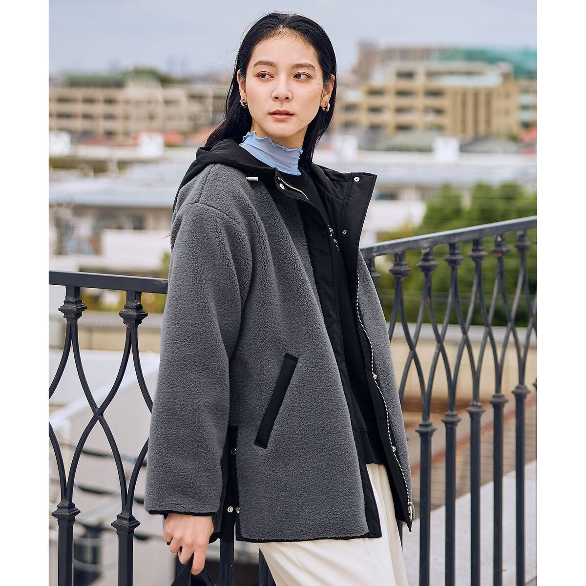 美品　パミエ　pamie ボア　コート　アウター LEE12月号掲載】ボアコート | エニィ(ANY) | マルイウェブチャネル