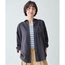 ヨーロピアンリネンオーバーシャツ