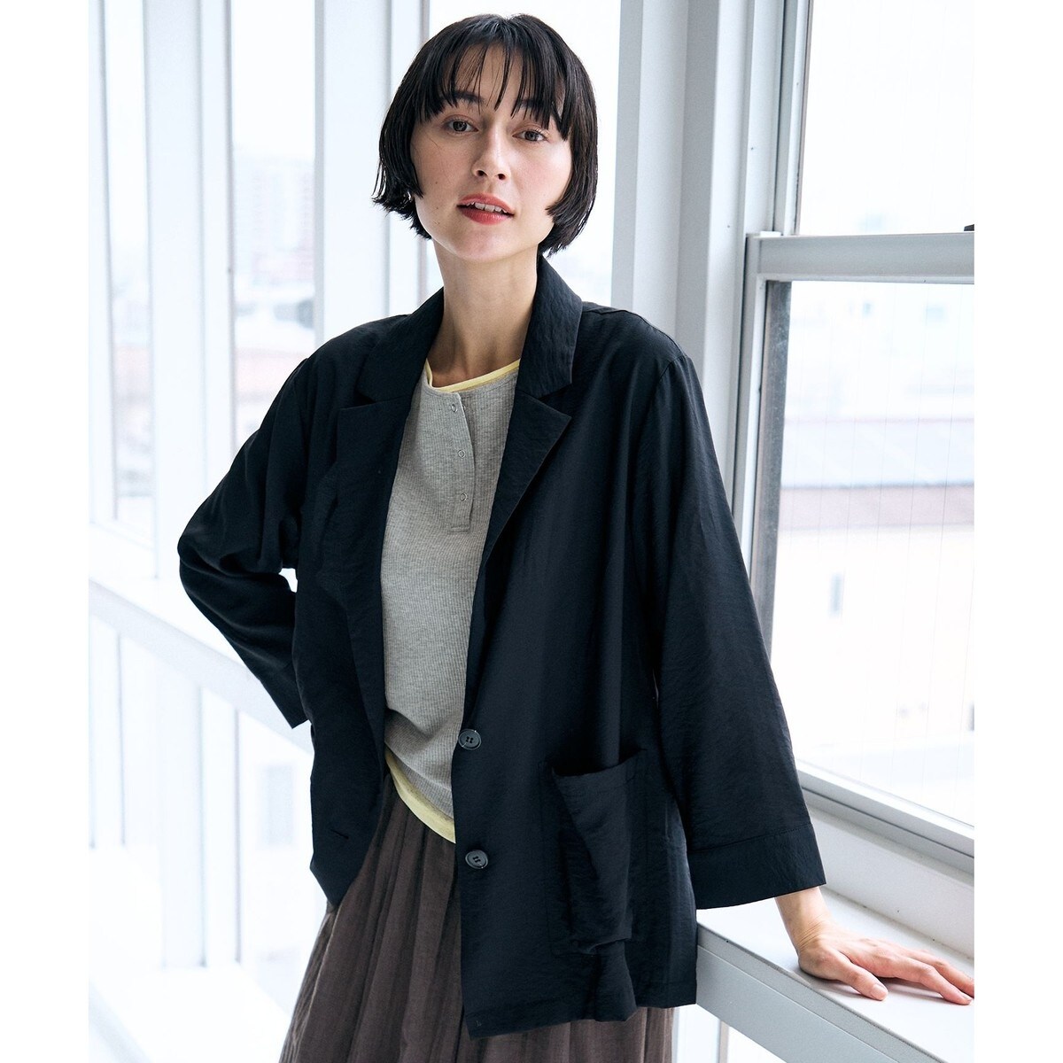 mii_shop ジェニ着用  × AVAVAVジャケット ライトシアージャケット | エニィ(ANY) | マルイウェブチャネル
