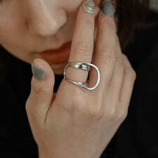 変形デザインリング