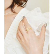 スタイロ(styiro)のカラーストーンリング