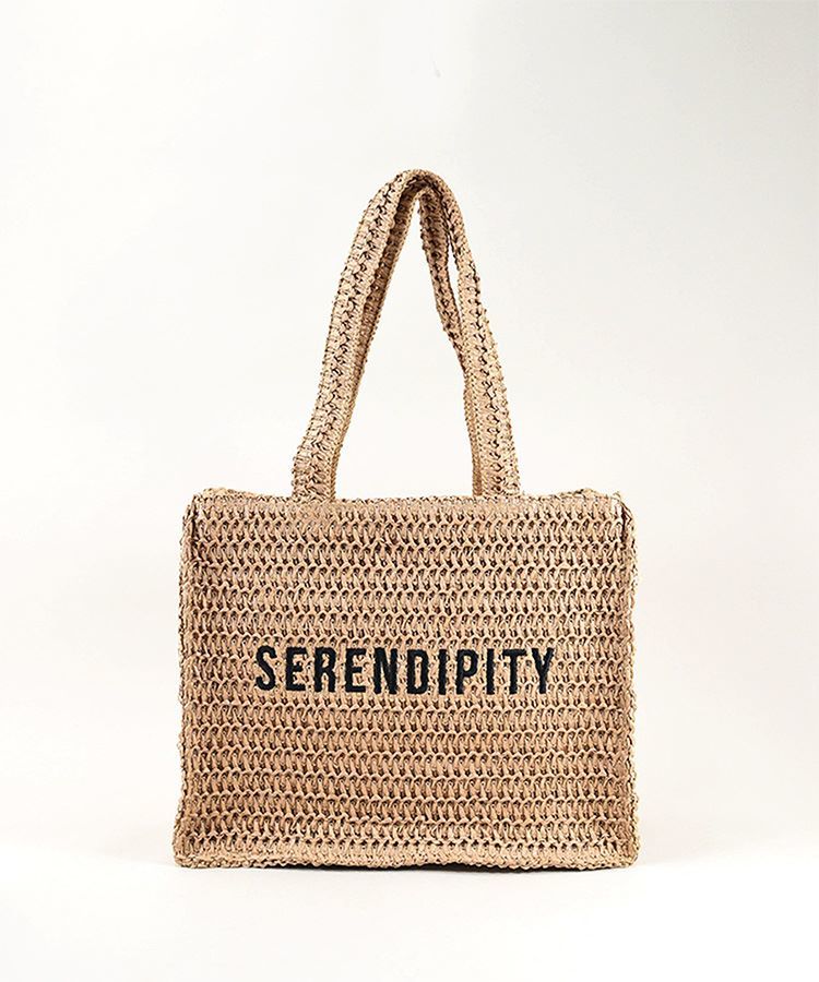 WEB限定カラー】【LILY BROWN×MARY QUANT】ロゴ刺繍カゴバッグ