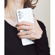 ニッケルフリー プレート・パール・ビジュー調 メタルシルバーリング