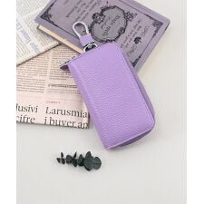 スタイロ(styiro)の10色から選べる！牛革キーケース/フック付き