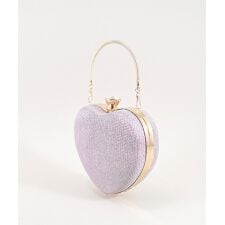 ラメハートパーティバッグ