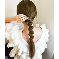 スタイロ(styiro)のハートコイルアップポニーフック