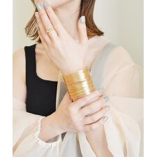 ワイヤーワイドバングル