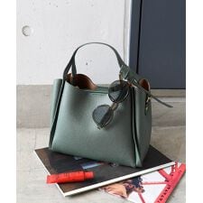 2WAY仕切りあおりトートバッグ