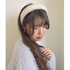 パステルシャギーカチューシャ