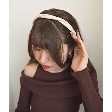 ツイストレザーカチューシャ