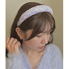 ぷっくりパステルスパンコールカチューシャ