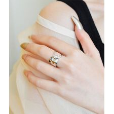 ニッケルフリー メタルリング ワイド