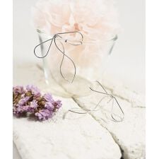 ニッケルフリー ワイヤーリボンピアス