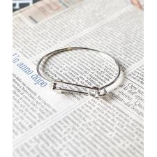 ニッケルフリー メタルピンデザインバングル