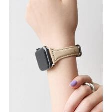 Apple Watch Band ニュアンスカラー スリムパフレザー