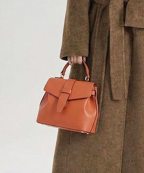 新生活 2WAY ベルトフラップ2WAYショルダーハンドバッグ/Sサイズ