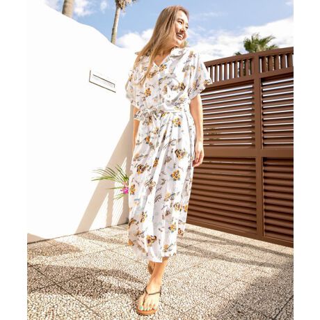 Kahiko ウクレロアロハシャツワンピース チャイハネ Cayhane 4ia 1106 ファッション通販 マルイウェブチャネル