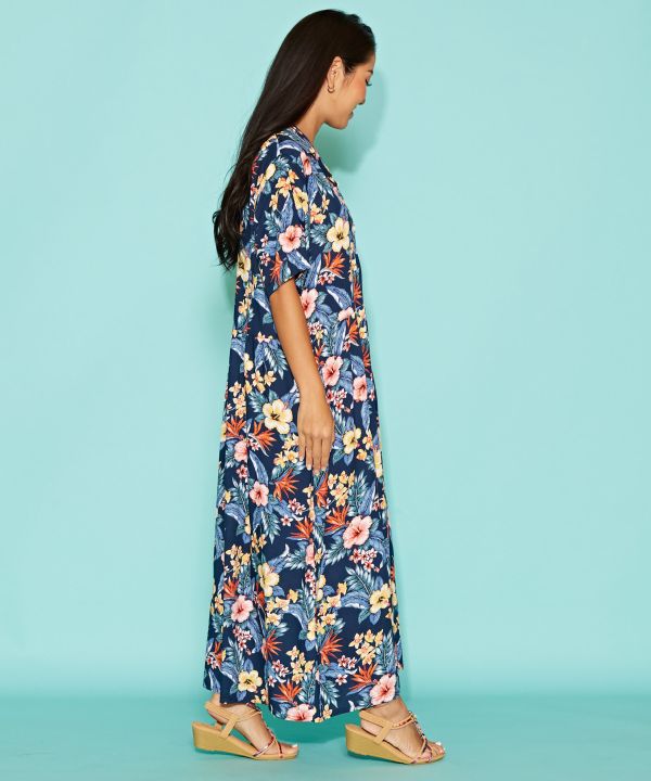 Kahiko】プワナアロハシャツワンピース | チャイハネ(CAYHANE